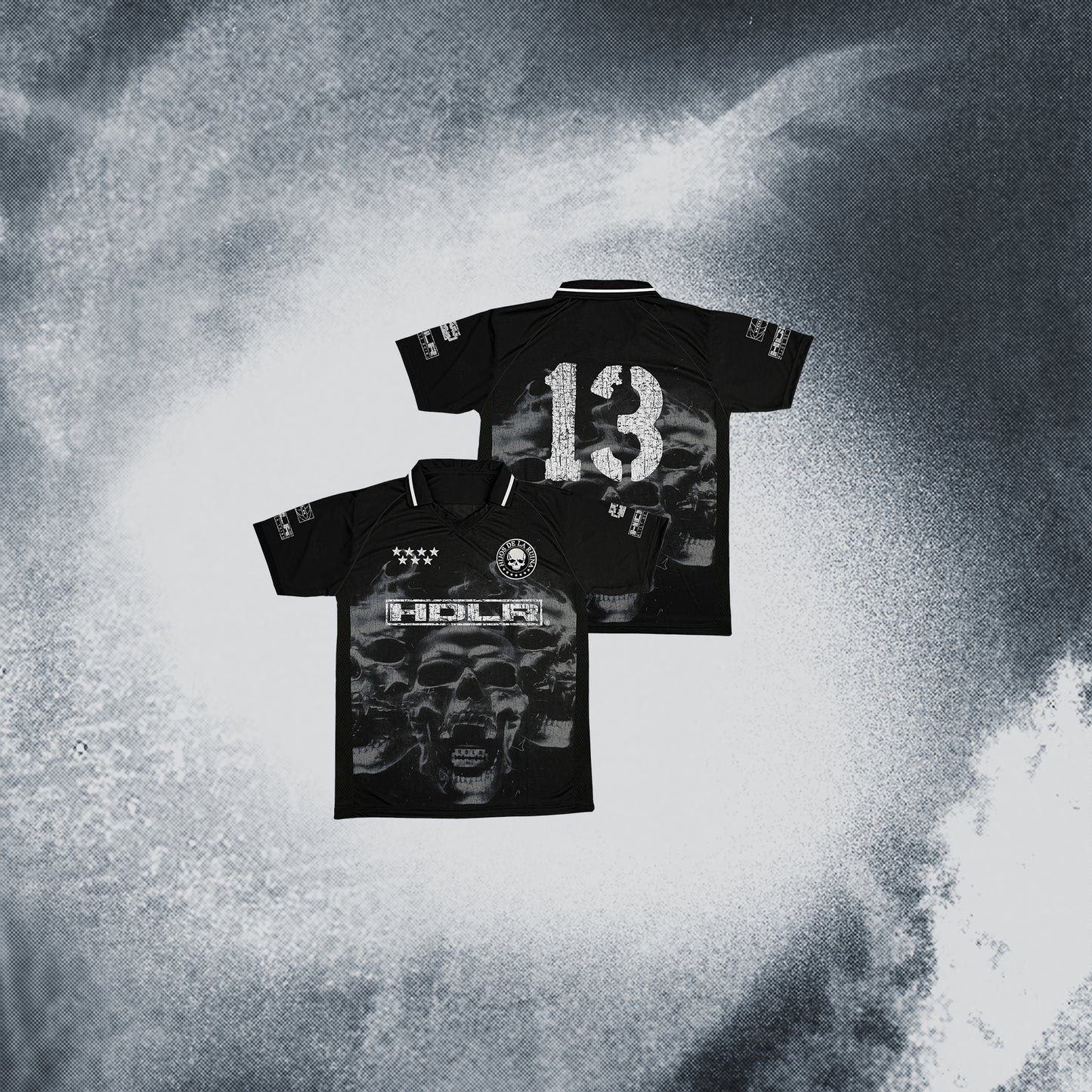CAMISETA FUTBOL HDLR4 CALAVERAS